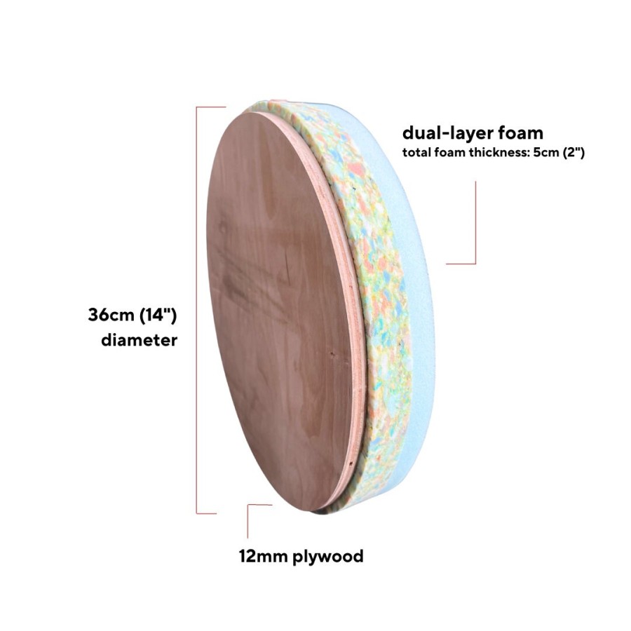 Bar stool seat cushion foam and wooden base combo  - 8lb recon foam + 12mm Plywood base -  **All in one solution for bar stool upholstery** 1