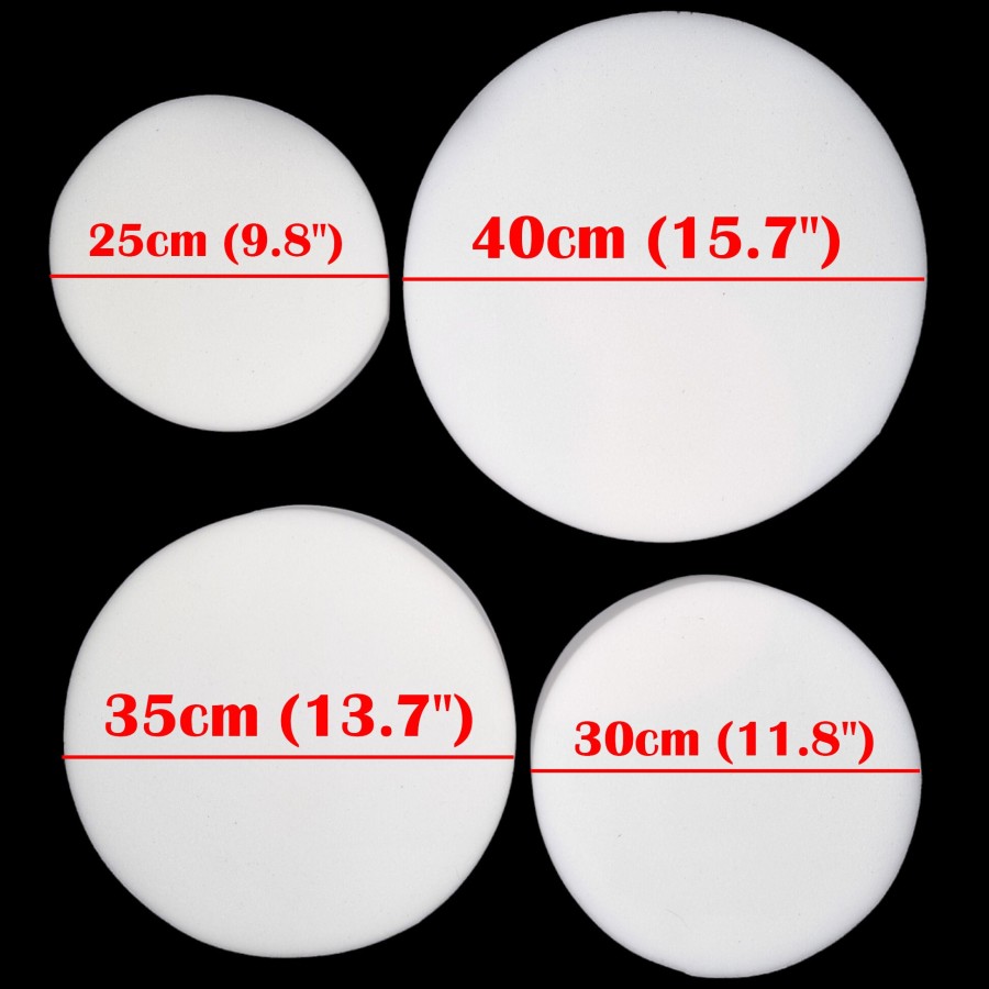 Upholstery Grade Precut circular foam | Round Foam | 50mm (2")  thick | Available in various sizes! | Bar stool seat 2