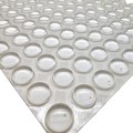 Self-adhesive clear rubber bumpers for glass coffee table / anti-scratch feet