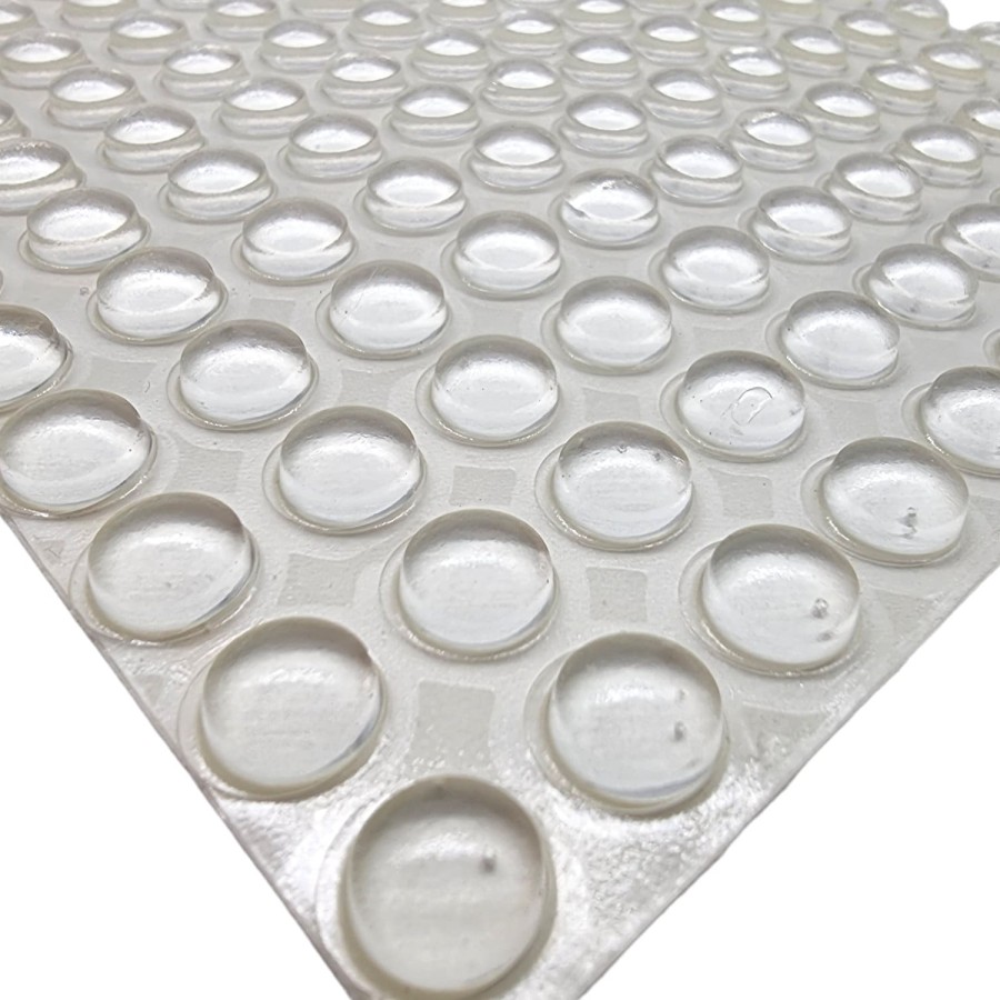 Self-adhesive clear rubber bumpers for glass coffee table / anti-scratch feet 4