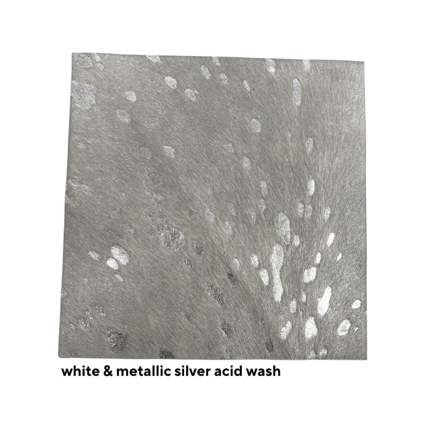 Genuine cowhide pre-cut pieces (20 x 20cm / 8 x 8") cowhide leather 4