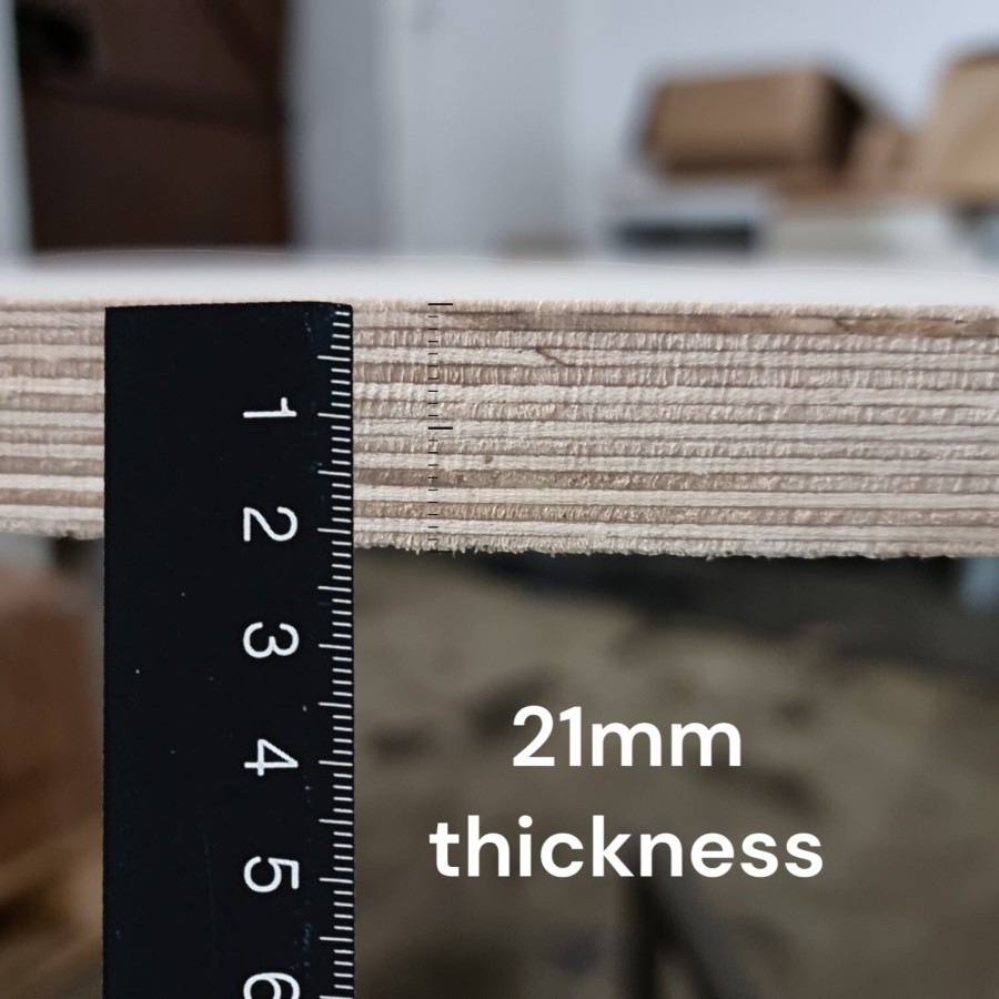 Large BIRCH Plywood Circle - 104cm (41") Diameter - Precut using CNC - Thickness - 21mm (3/4") Table top 2