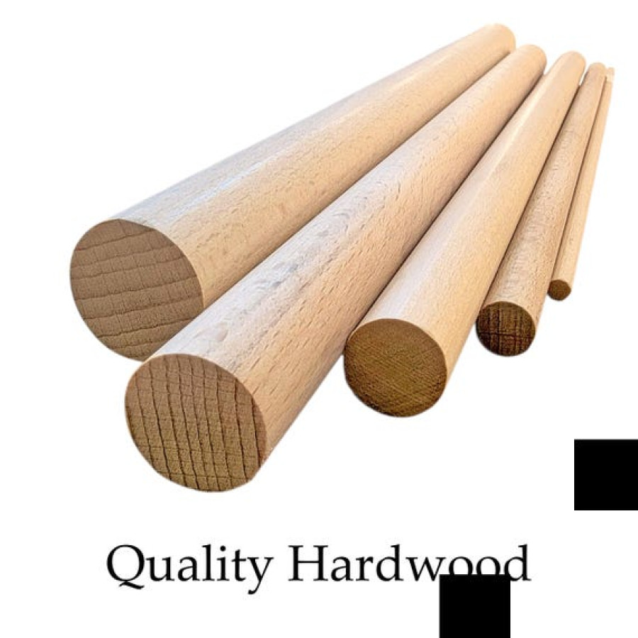 Hardwood wooden dowel | Various sizes in stock | Round Shape 4