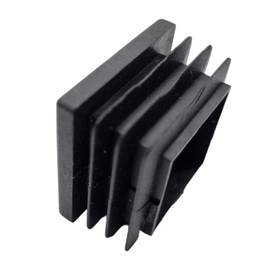 Push-in Bar stool / chair feet / caps | 30mm Square Tube Inserts | Push in plastic End Caps | Plugs 1