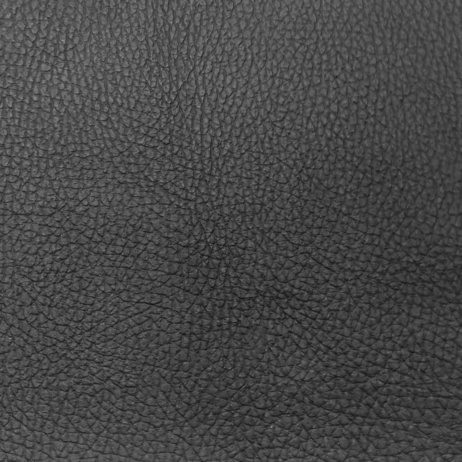 Style Black Genuine Leather - For upholstery & crafts - Various sizes available 3