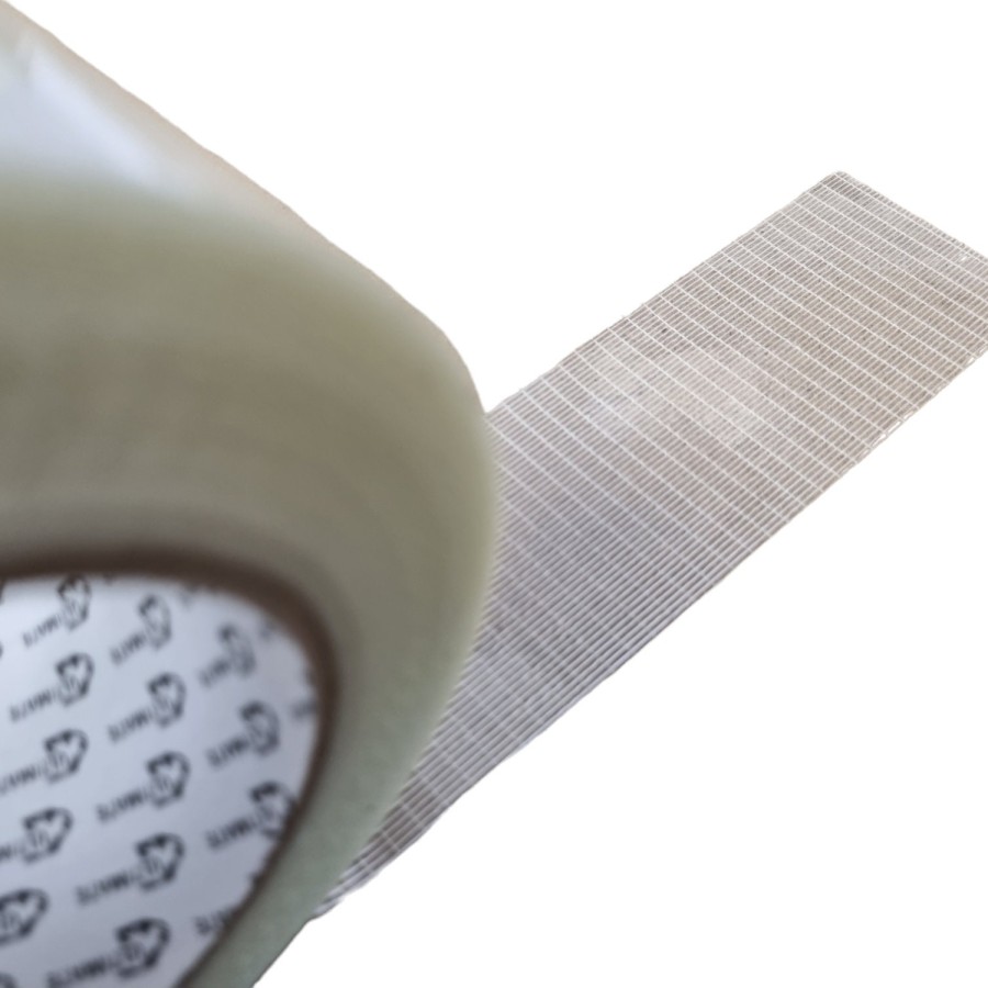 Reinforced cross weave packing tape - 50mm wide x 50 Meters long  - SUPER STRONG! 2