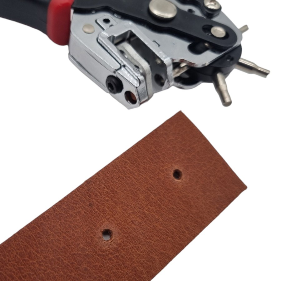 Heavy duty adjustable Leather Hole Punch Tool | Adjustable Belt Hole Puncher Tool - (2mm - 4.5mm hole size) 4