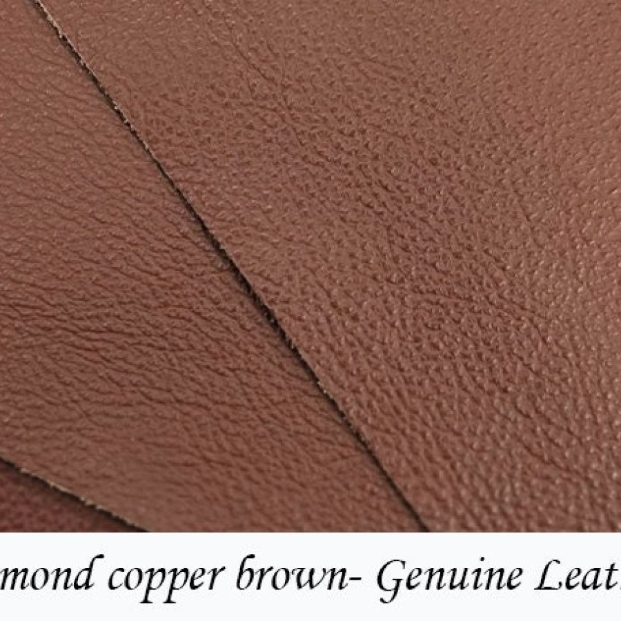 Lomond Copper Brown Leather - Genuine Leather - For upholstery / crafts - Various sizes available