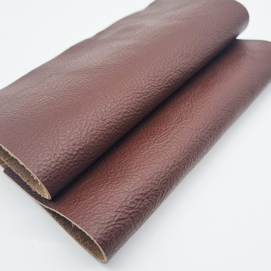 Lomond Copper Brown Leather - Genuine Leather - For upholstery / crafts - Various sizes available 3