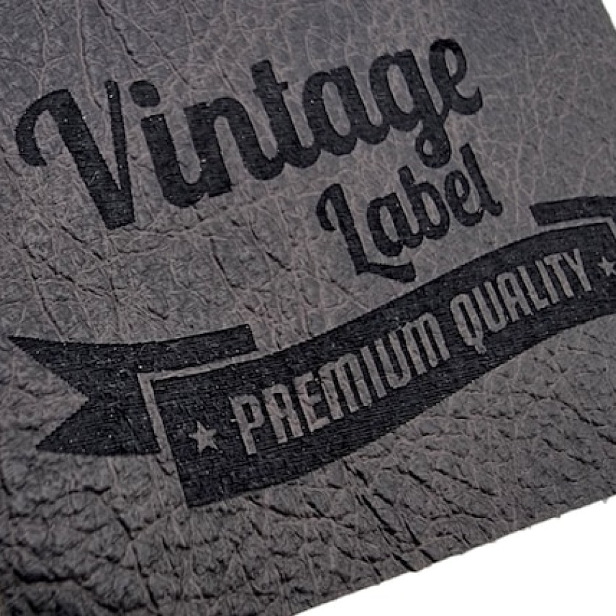 Personalized Leather Patch | laser etched | Customised with Text Initials or logo| Rectangle, Circle, square 4