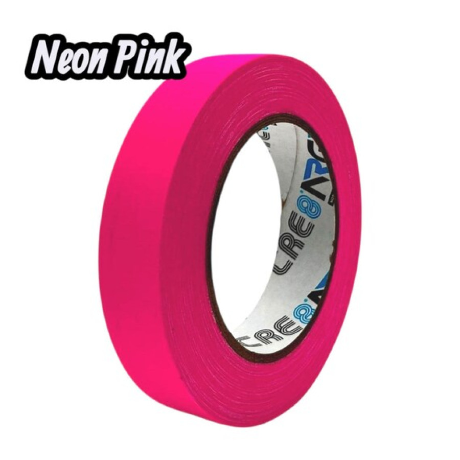 Fluorescent Neon Gaffer tape | 1" Spike tape | For Hula Hoop Art & Crafts 6