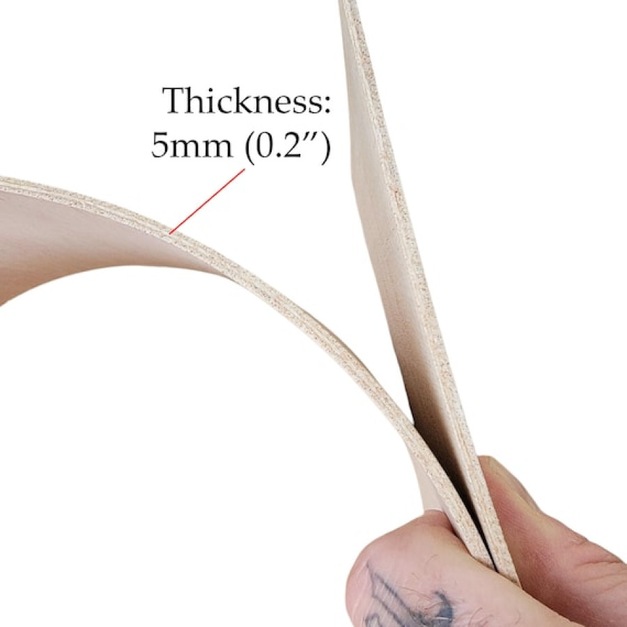 Bendable plywood precut Sheets | Flexible Plywood | Cut to any size! 2