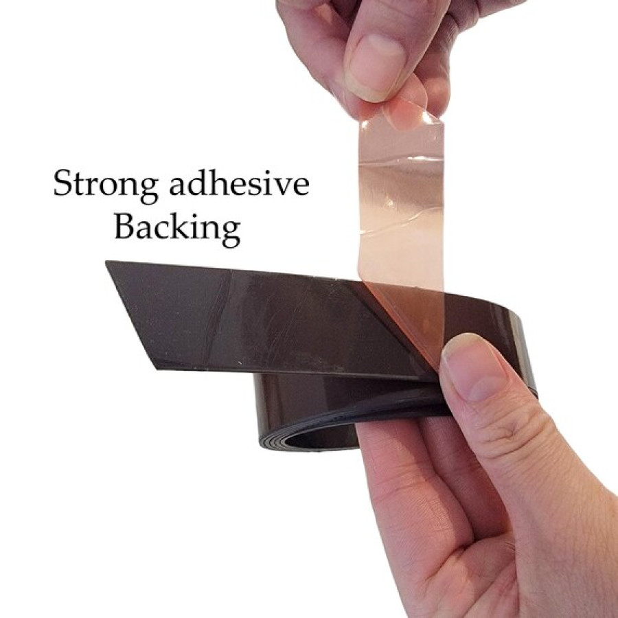 Flexible 1" Magnetic Tape with premium adhesive backing 1