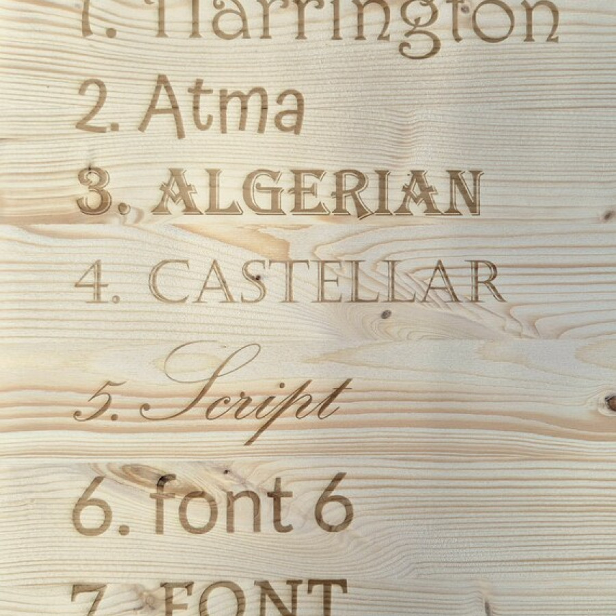Custom made Laser-engraved pine wood storage crates  / customised wooden storage boxes 8