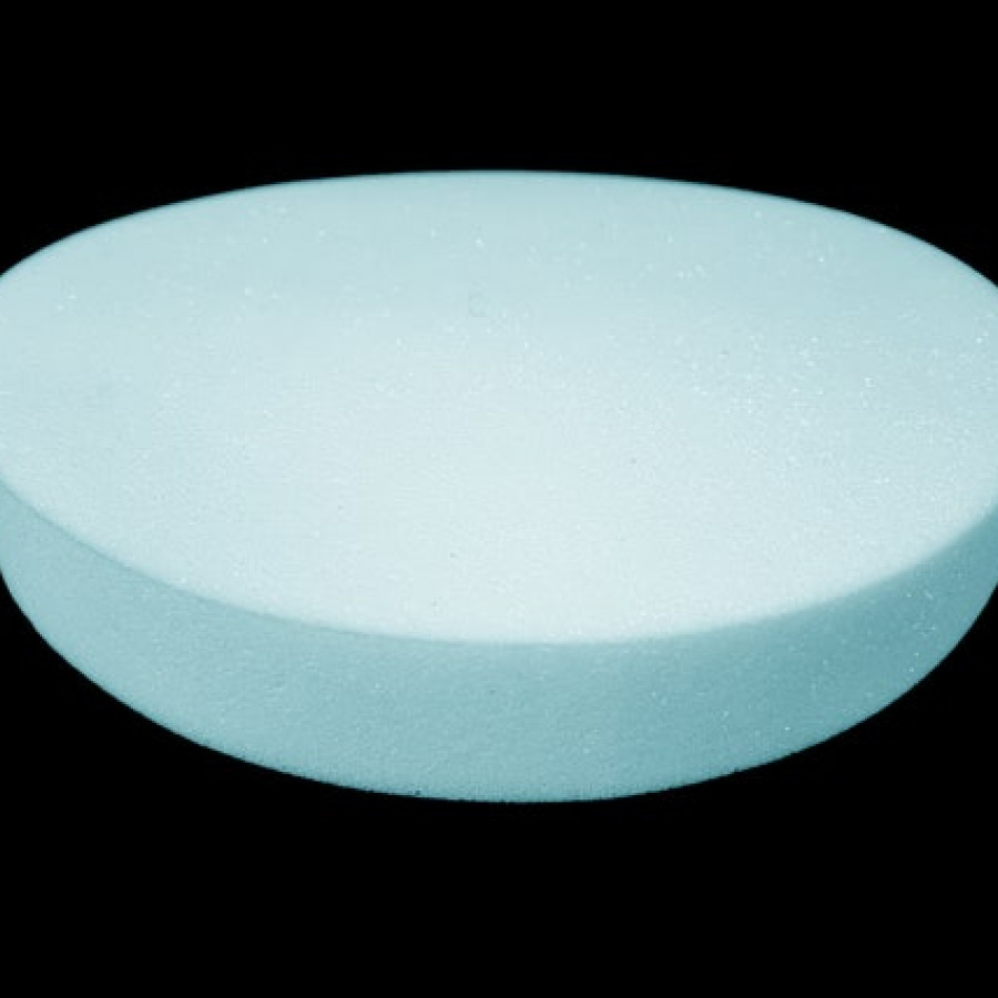 Upholstery Grade Precut circular foam  |  medium-soft  | Round Foam | 55mm (2.2")  thick | Available in various sizes! | Bar stool seat 4