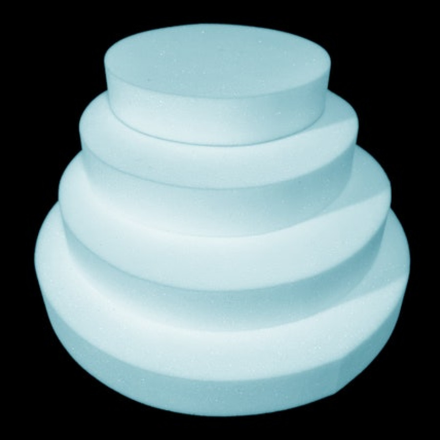 Upholstery Grade Precut circular foam  |  medium-soft  | Round Foam | 55mm (2.2")  thick | Available in various sizes! | Bar stool seat 5