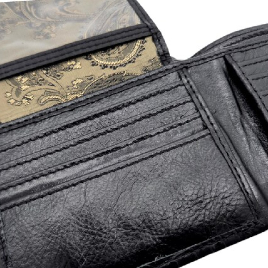 Genuine leather Embossed Vintage Bi-fold wallets - Available in 4 stunning designs 8