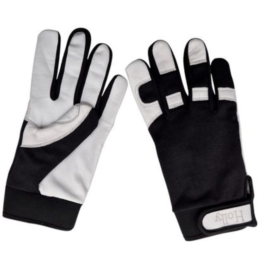 Customised Premium Leather Gardening Gloves, General Purpose Work Gloves, Personalised Gardener Gift, Custom Garden gloves 3