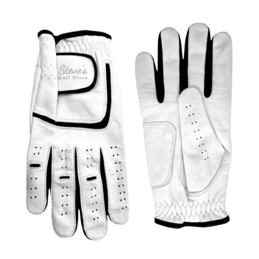 Customisable Genuine Leather Golf Glove, Left Hand or Right Hand, White Golf Glove, Custom Text or Monogram, Golf Accessories 4