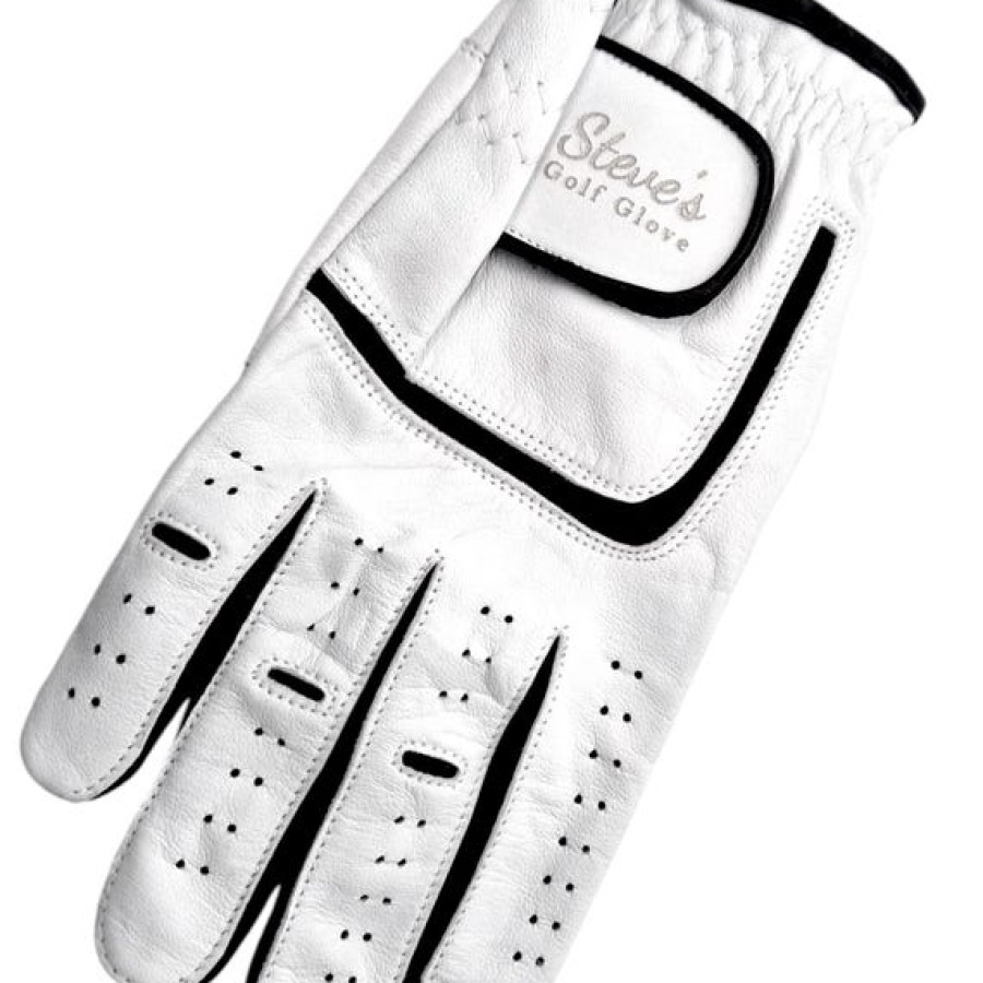 Customisable Genuine Leather Golf Glove, Left Hand or Right Hand, White Golf Glove, Custom Text or Monogram, Golf Accessories 5