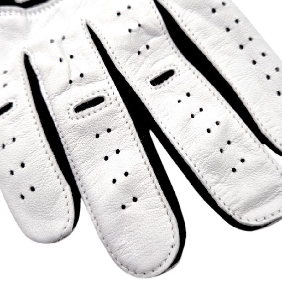Customisable Genuine Leather Golf Glove, Left Hand or Right Hand, White Golf Glove, Custom Text or Monogram, Golf Accessories 7