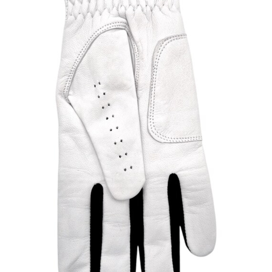 Customisable Genuine Leather Golf Glove for Left Hand & Right Hand, White Golf Glove, Golf Accessories 9