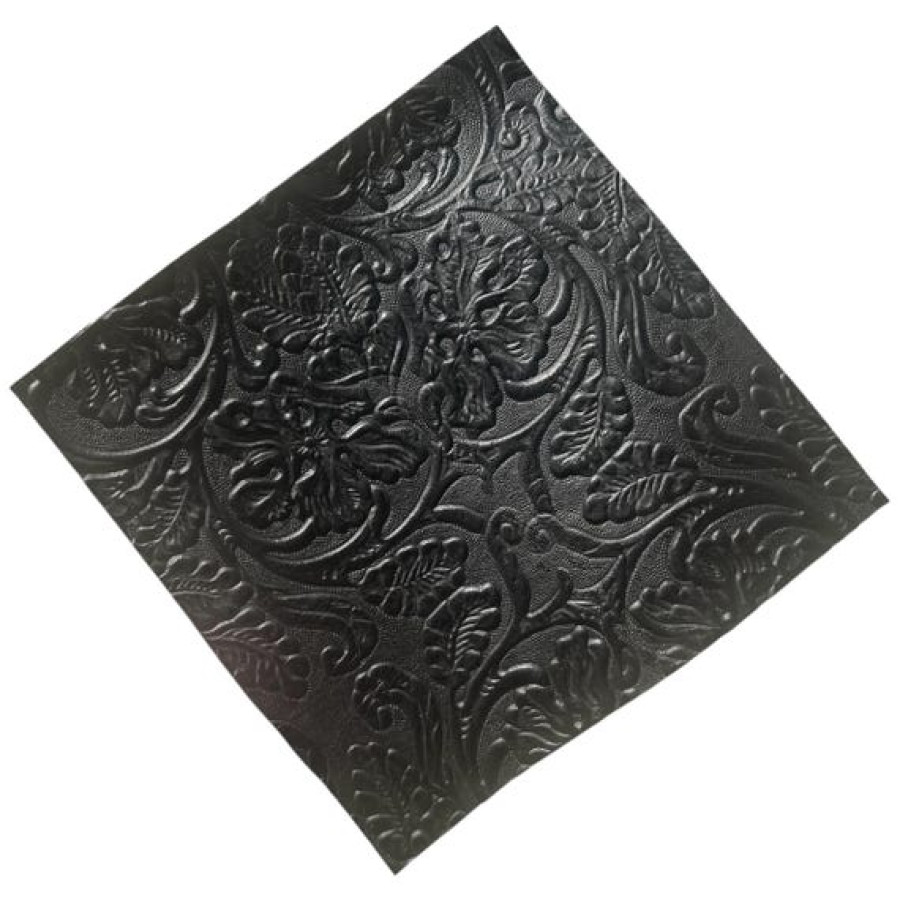 Genuine Cowboy Tool Embossed Leather | Metallic Leather | Various Sizes 8