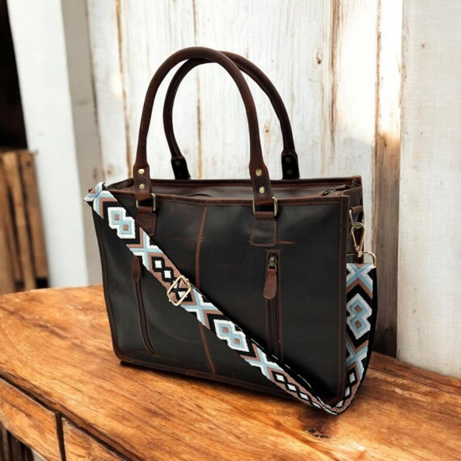 Aztec Bag Strap | Boho Bag Strap | Woven Bag Strap | Macrame Bag Strap | Luggage Strap 2