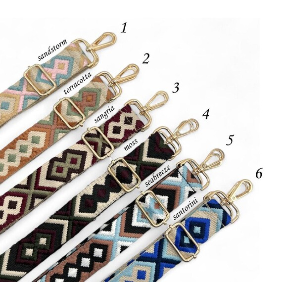 Aztec Bag Strap | Boho Bag Strap | Woven Bag Strap | Macrame Bag Strap | Luggage Strap 5