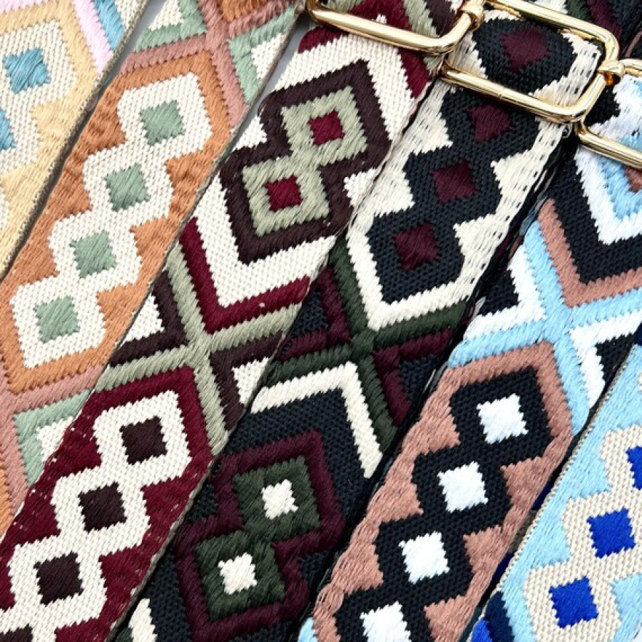 Aztec Bag Strap | Boho Bag Strap | Woven Bag Strap | Macrame Bag Strap | Luggage Strap 7