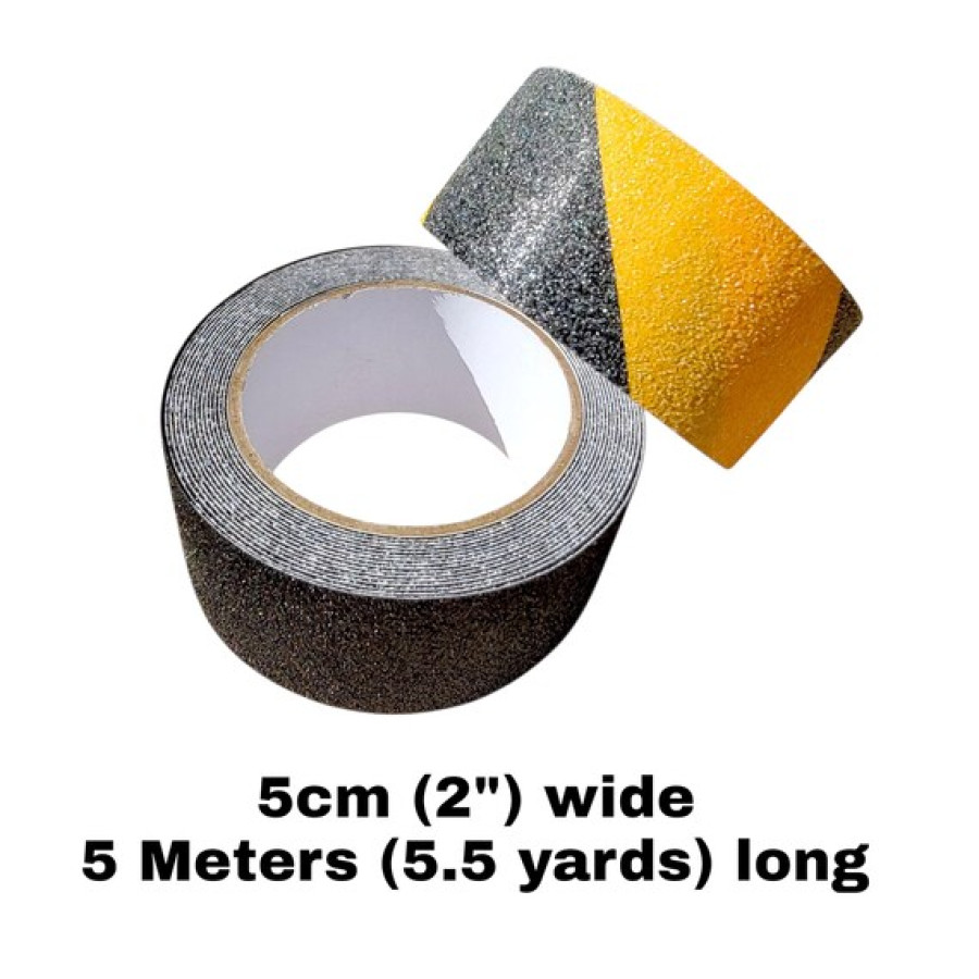 Anti slip Safety Tape | Hazard Warning Anti-Skid Tape | For Steps and Slippery Surfaces 2