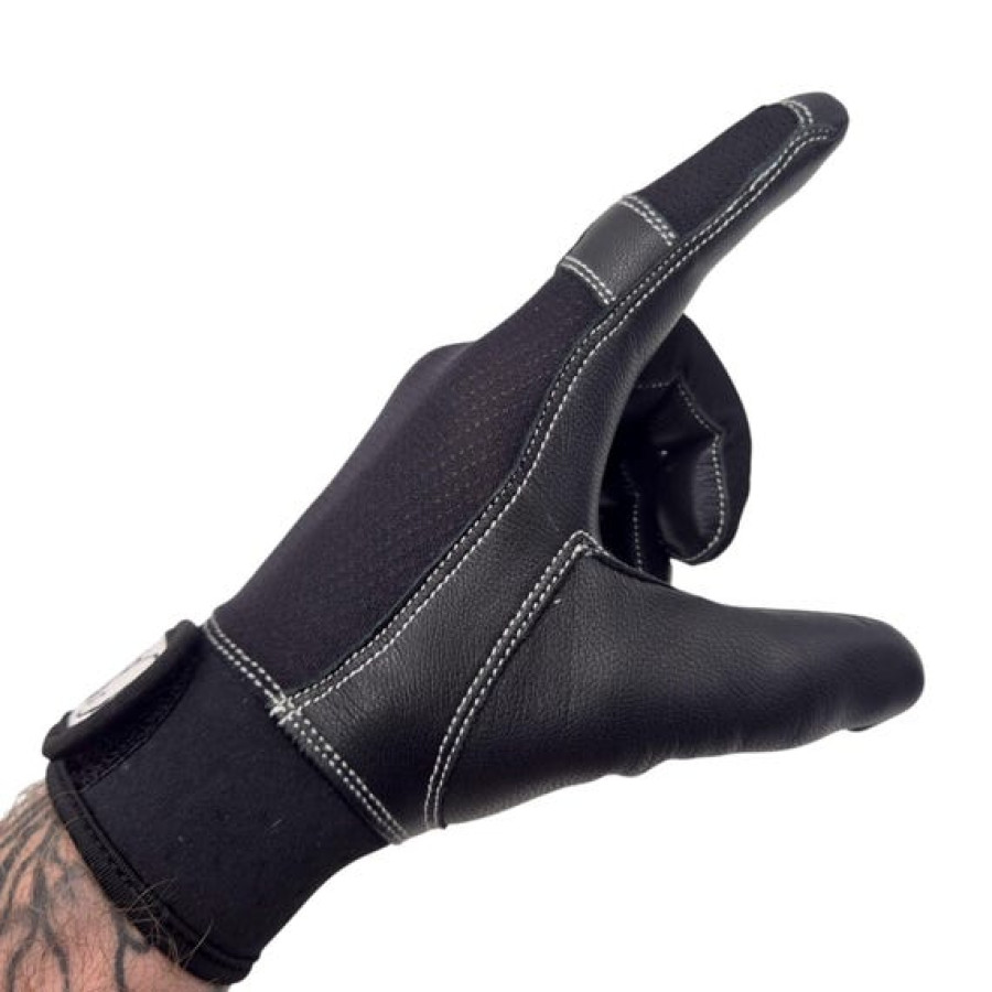 Personalised Genuine Leather Sports Baseball Batting Gloves | Custom Batting Gear - Laser engraved with your text or logo! (B) 4