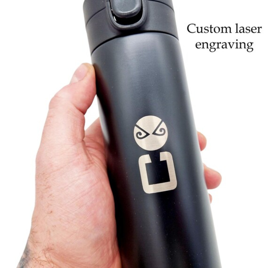 Custom Engraved Travel Mug / Coffee Cup - Add your custom text or logo! 4