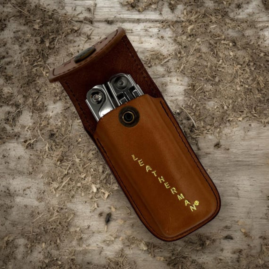Custom Engraved Leatherman REV Multi-tool with leather pouch - Laser etched with your text or logo! (UK) 8