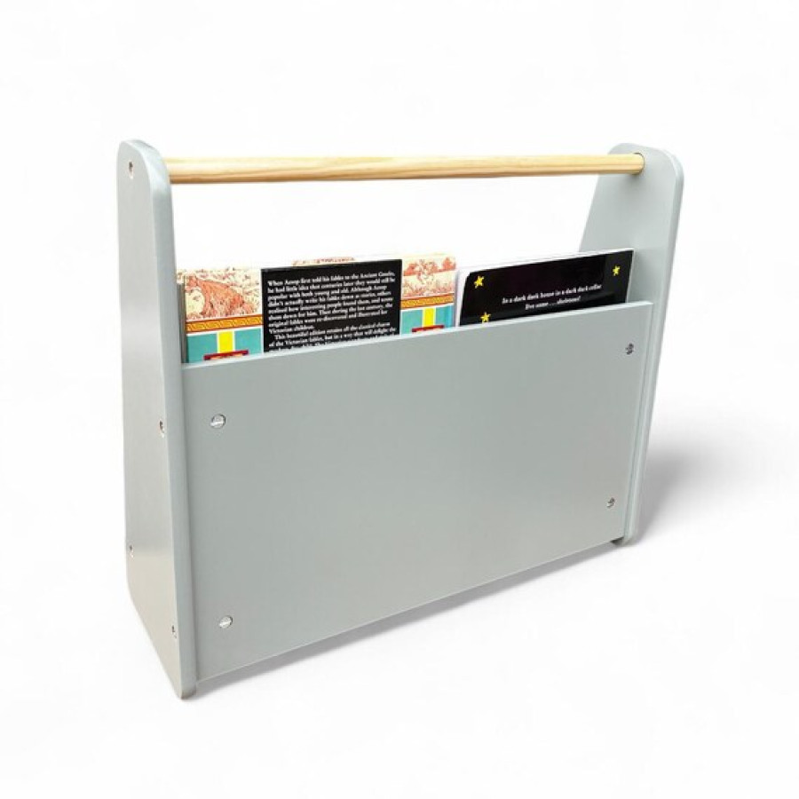 Personalised Kids Bookcase | Custom Engraved Children's book storage 6
