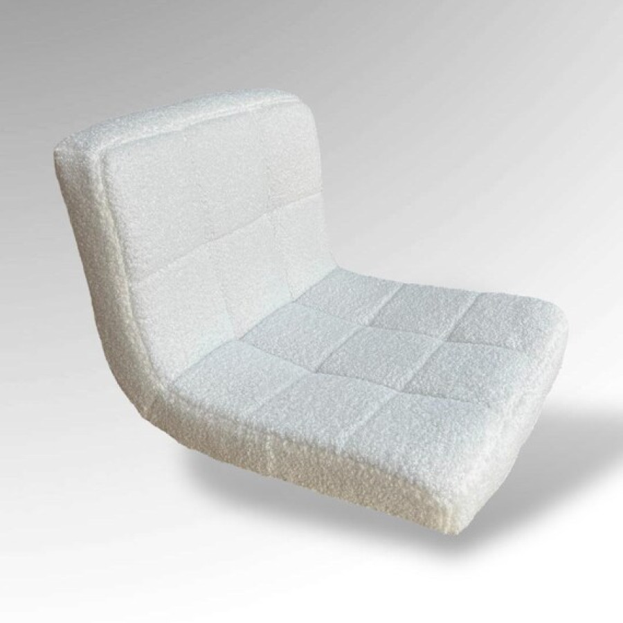 Handmade Boucle Fabric | Teddy Fabric Bar Stool | Counter Stool Replacement Seat Tops 3