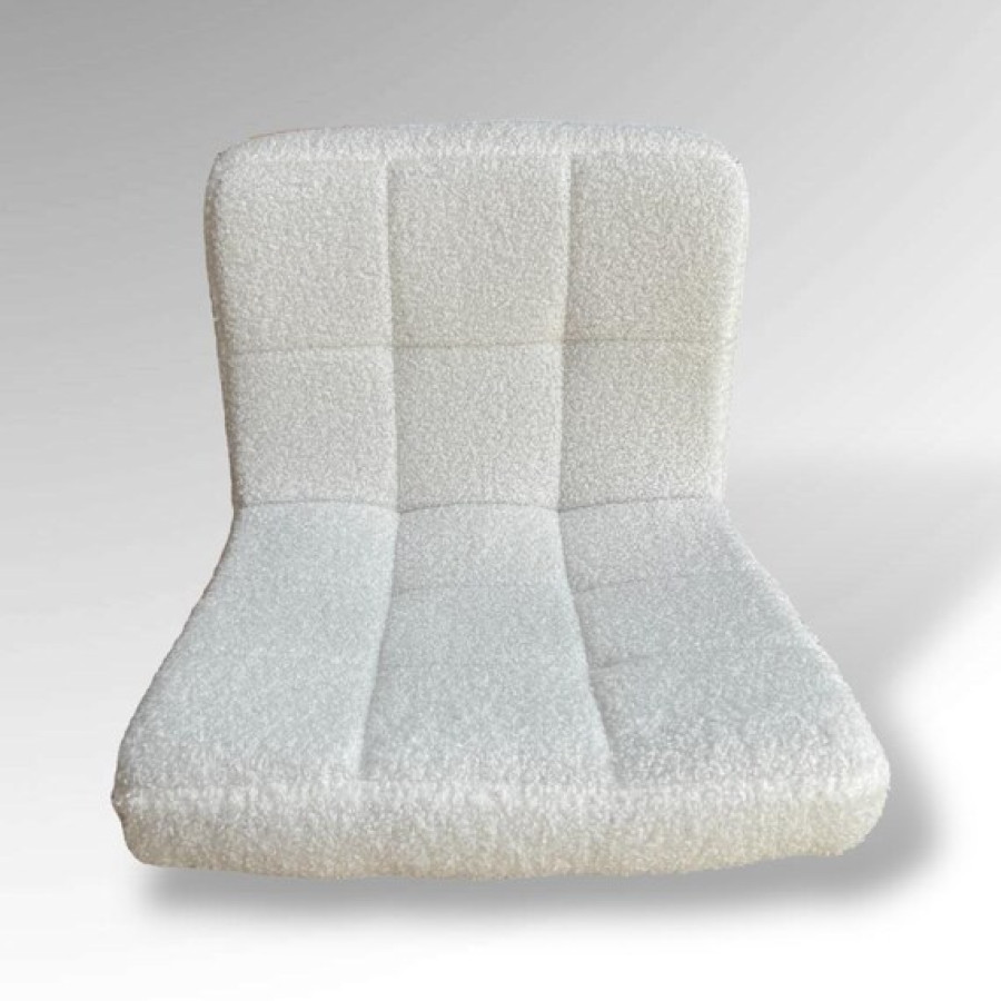 Handmade Boucle Fabric | Teddy Fabric Bar Stool | Counter Stool Replacement Seat Tops 5