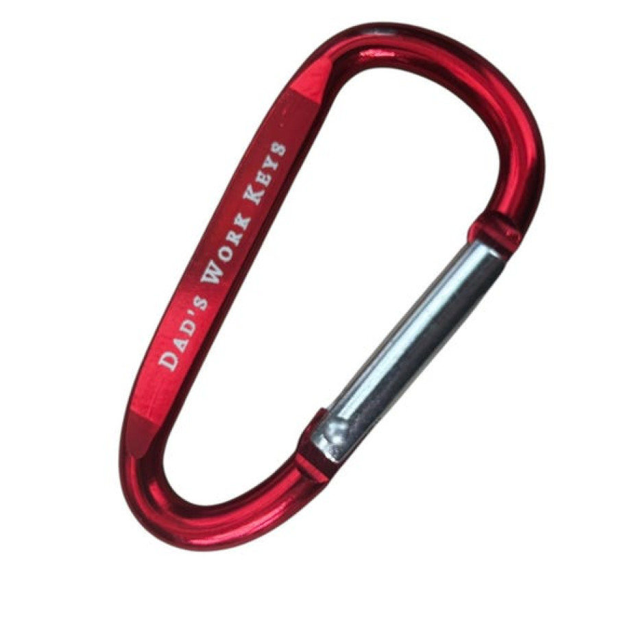 Engraved Carabiner Clips | Personalized Key Rings | Custom Keychain | Outdoor Gift 4