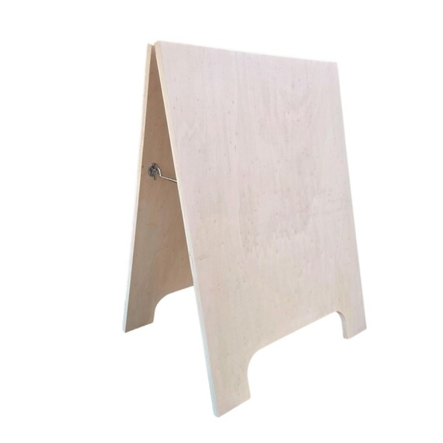 CNC cut plywood A-Frame Shop Street Sign | For Cafe Restaurant Bar | Sandwich Board 2