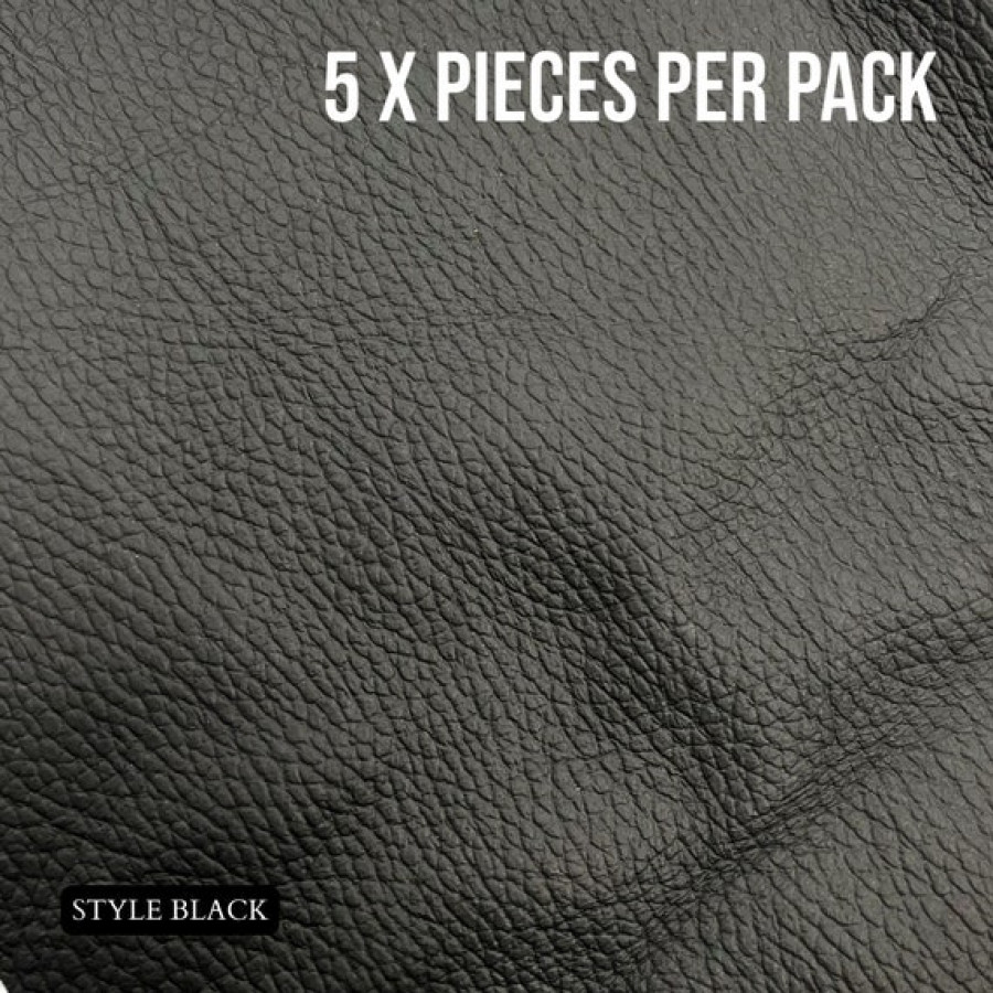 5 PIECES per pack ! Genuine Leather Pieces 8x8" (20x20cm) - Perfect for Arts and Crafts - VARIOUS colours available 3