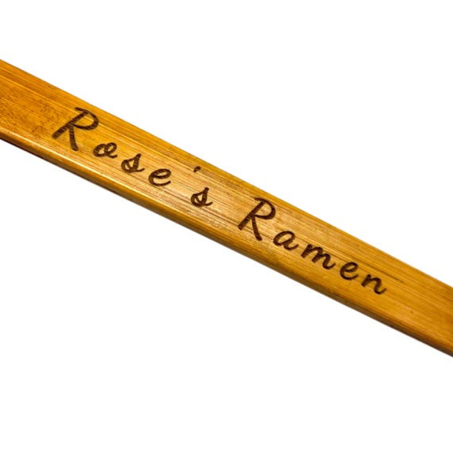Customisable bamboo Ramen spoon | Japanese soup spoon ladle 3