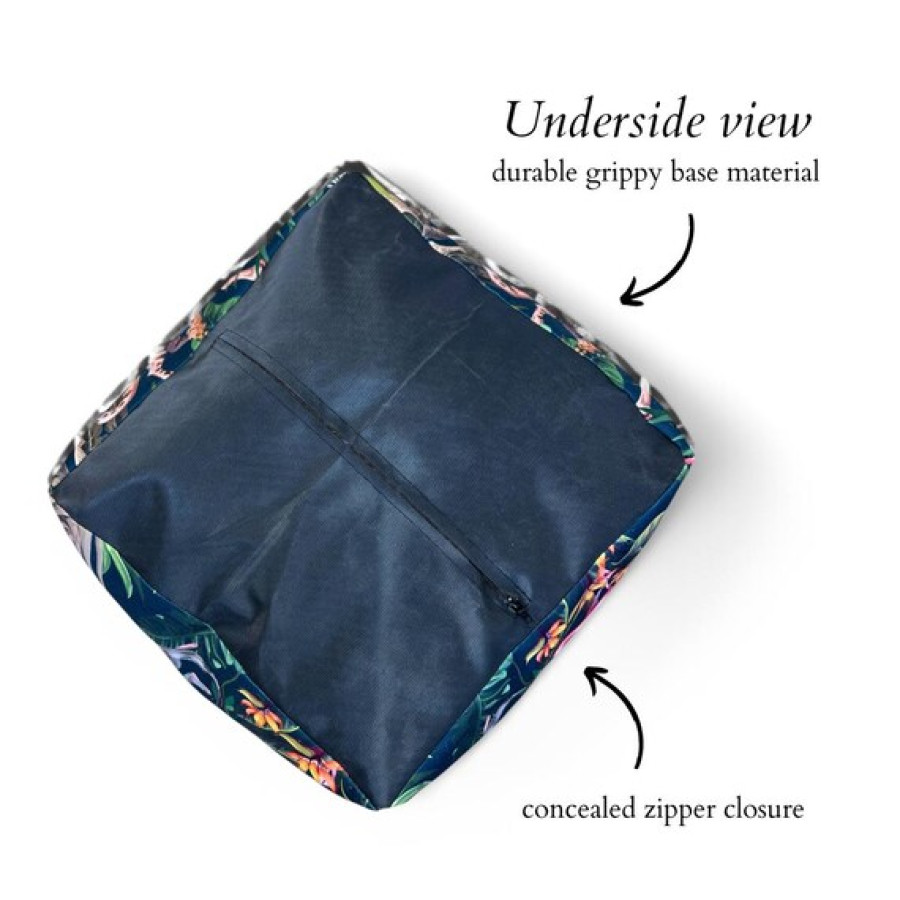 Velour Velvet Printed bean bag cubes - 3 unique patterns to pick from! 2