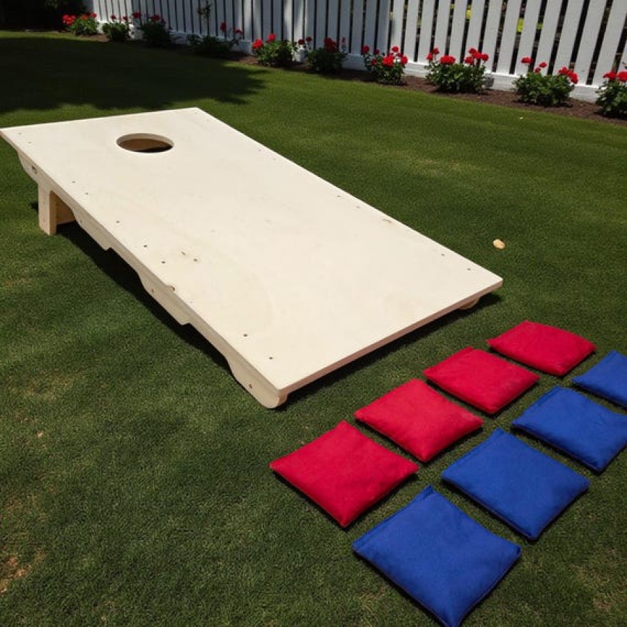 Regulation Sized Corn Hole Board - Made using CNC cut plywood 1