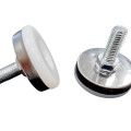 M6 or M8 Screw-in Furniture Feet | Anti-scratch feet / Pads for hardwood floors | Adjustable leveling feet