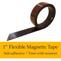 Flexible 1" Magnetic Tape with premium adhesive backing