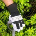 Customisable premium leather gardening gloves | With thermal fleece insulation