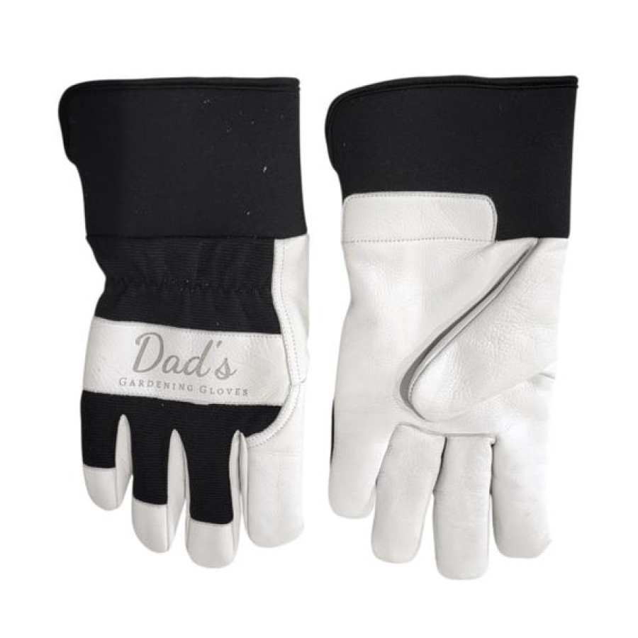 Customisable winter premium gardening gloves | Leather with thermal fleece lining 10