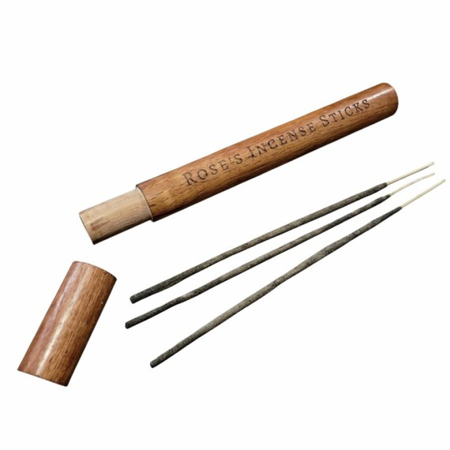 Customisable wooden incense storage tube | Natural incense holder 4
