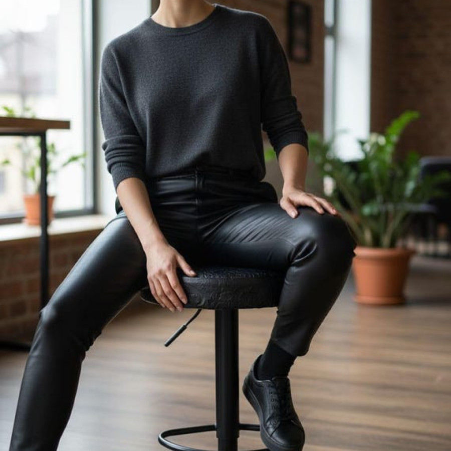 Tooled Leather Replacement Stool Seats | For Bar or Countertop 8