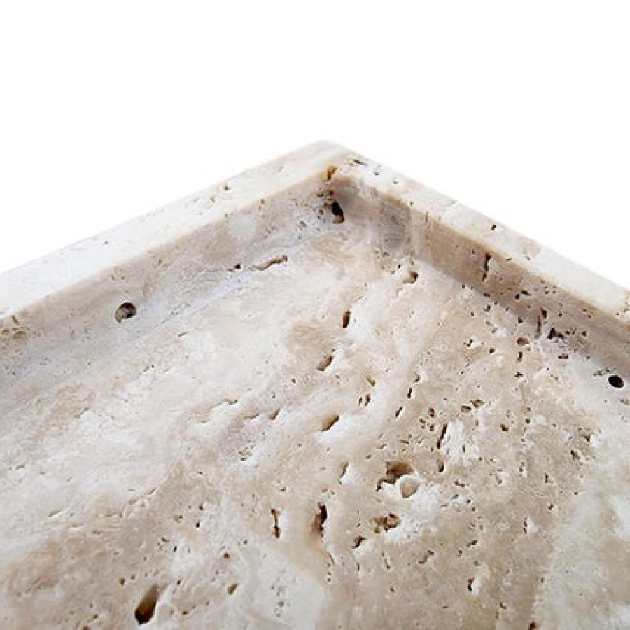 Natural Marble Decorative Rectangular Tray | Calacatta Viola Marble 4